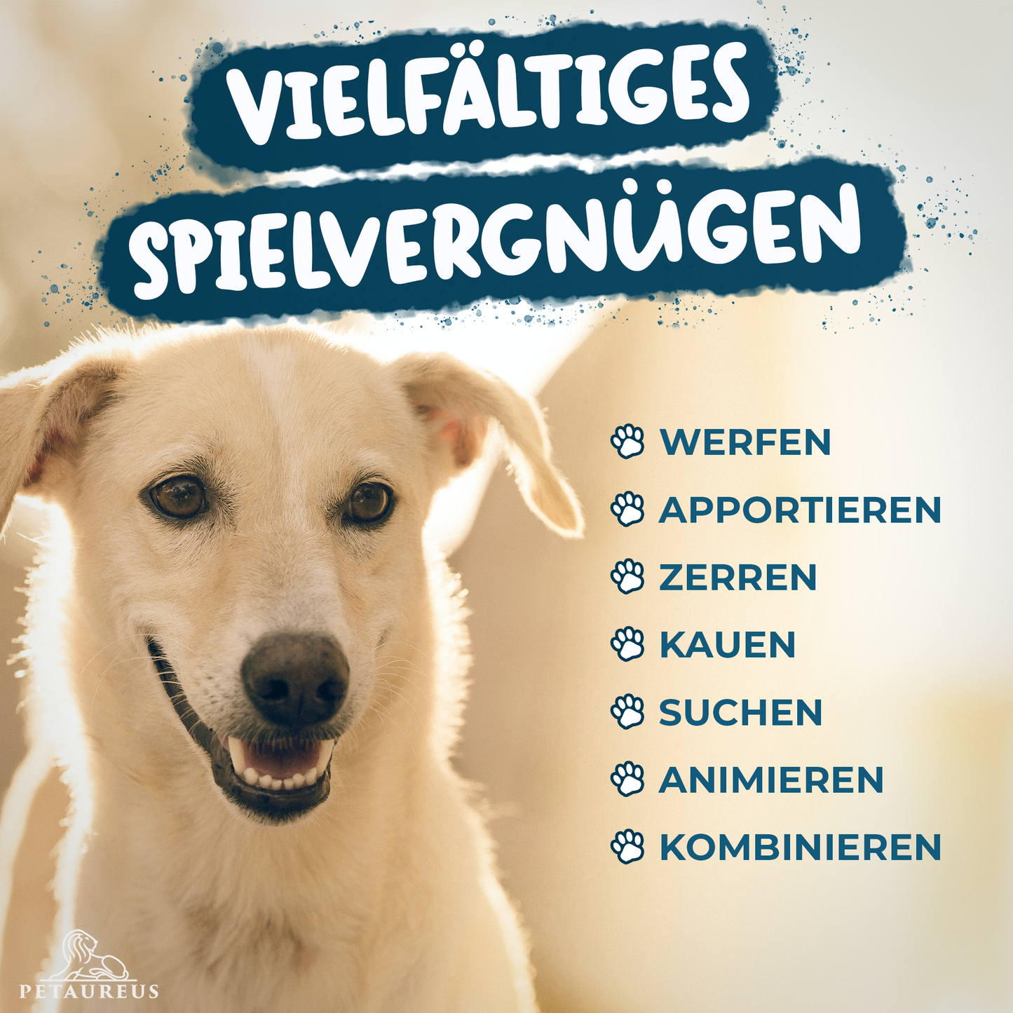Premium Hundespielzeug Große Hunde 3er-Set: Robustes Spielzeug aus Baumwolle & Hanf